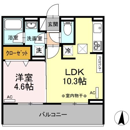 パインフィールドの間取り