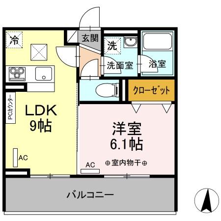 パインフィールドの間取り