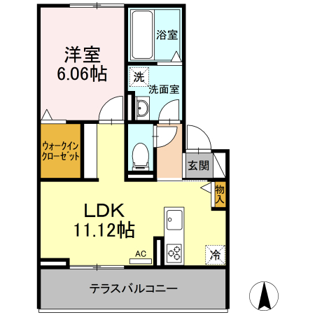 ASTRO(アストロ)宮浦の間取り