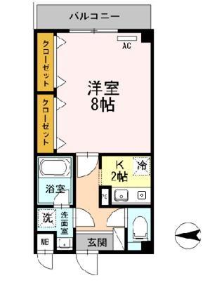 セジュールのぞみ野の間取り