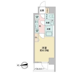 アステリ鶴舞ディオの間取り