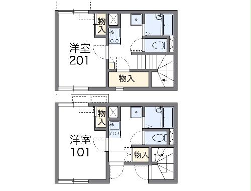 レオネクストAstyFioreの間取り