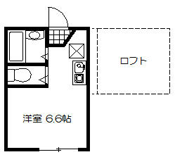 フロントフィールド中幸町の間取り