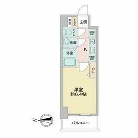 アステリ鶴舞ディオの間取り