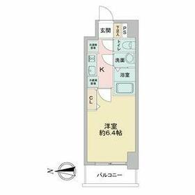 アステリ鶴舞ディオの間取り