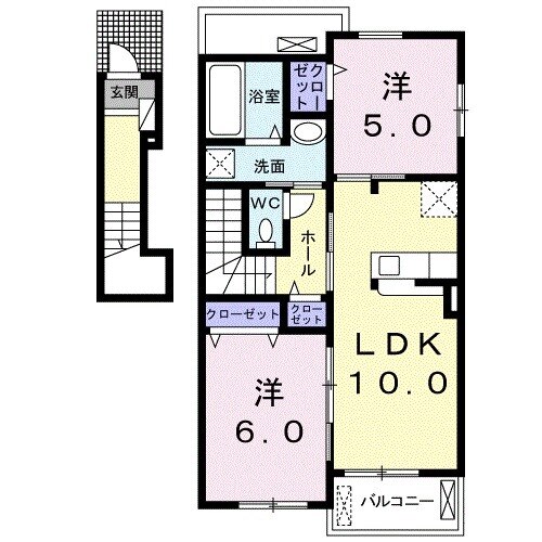 ローズルタンTの間取り