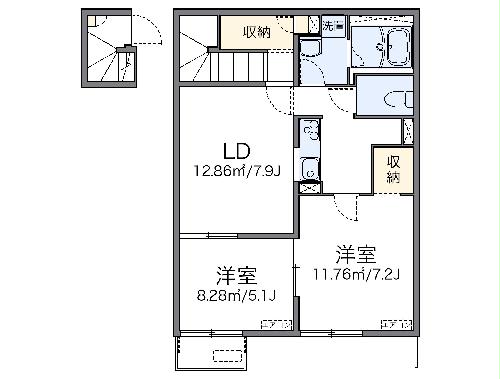 レオパレスサンの間取り