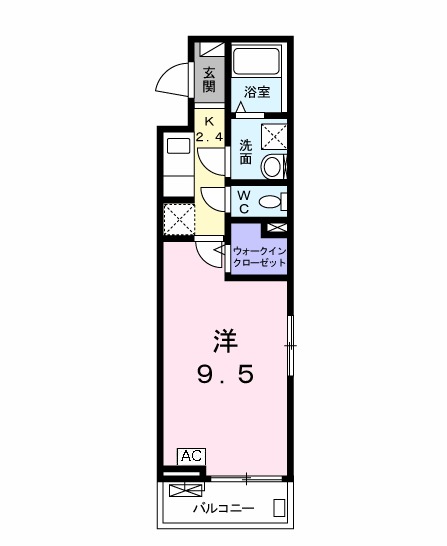 ガーデン清住の間取り