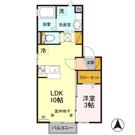 ウィット卯の花の間取り