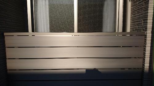 5/18 バルコニー