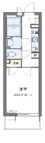 クレイノT House 浦和の間取り