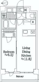 ラフィスタ蒲田南Ⅱの間取り