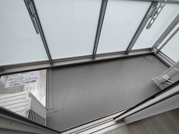 12/25 バルコニー