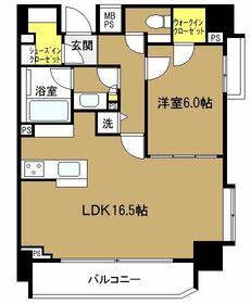 グローベル新大久保マスターズゲートの間取り