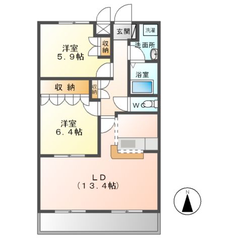 ウィッシュの間取り