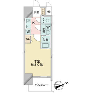 S-RESIDENCE四日市元町の間取り