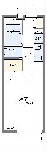 レオパレストウメイの間取り