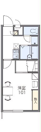 レオパレス大城の間取り