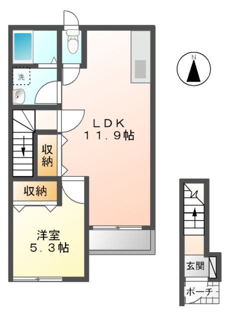パセオラの風の間取り