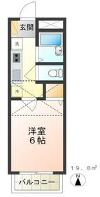 サンパレス英(ハナブサ)の間取り