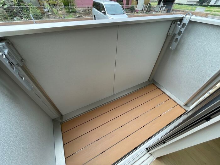 12/30 バルコニー