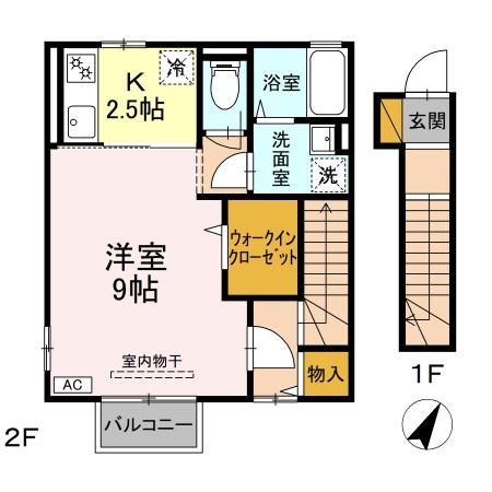 リトルアイランドⅢの間取り