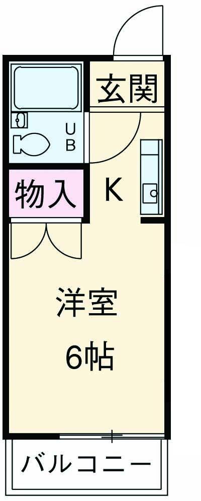 ドリームハウス鶴川の間取り