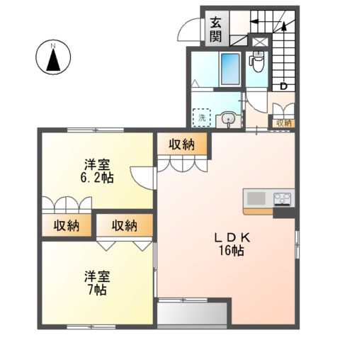 クラシスの間取り