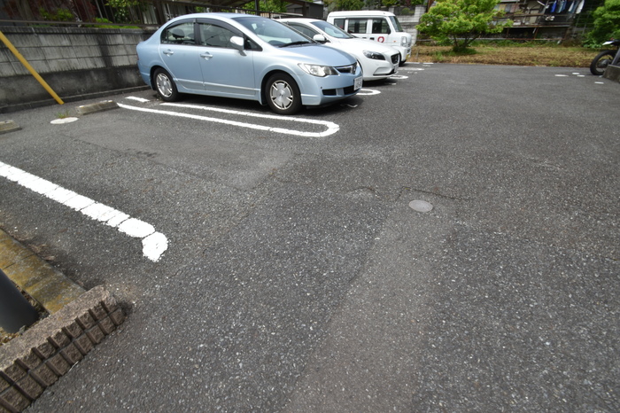 6/8 駐車場