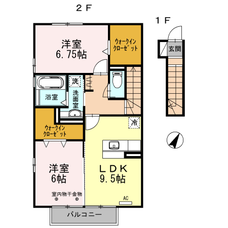リアンの間取り