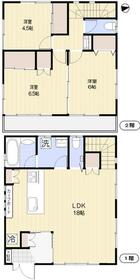 渋谷区恵比寿3丁目戸建の間取り