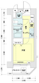 メインステージ恵比寿東・0303号室の間取り