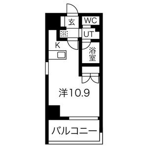RFコンフォール江坂の間取り