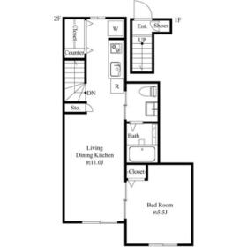プランドール東新宿の間取り