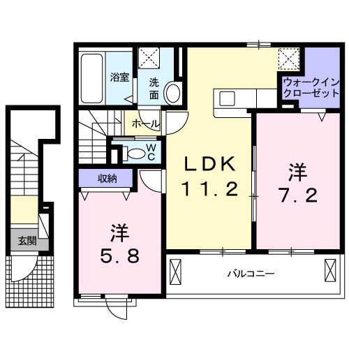 メゾン ド ポワールの間取り