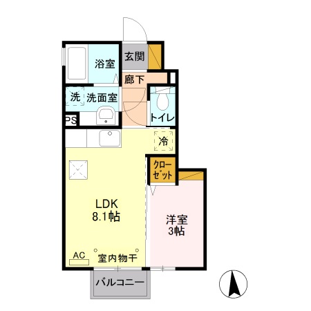 プラセール Jの間取り