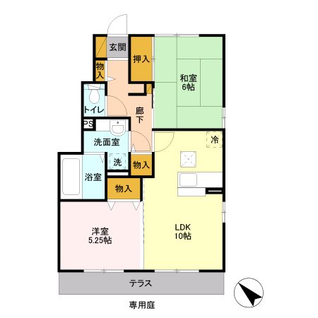 ロイヤルヒルズの間取り