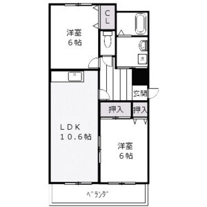 パレンティ―アの間取り
