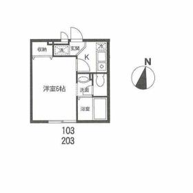 リリー学芸大学の間取り