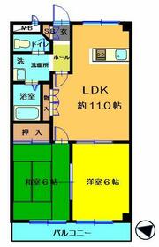 リバーサイド五番館の間取り