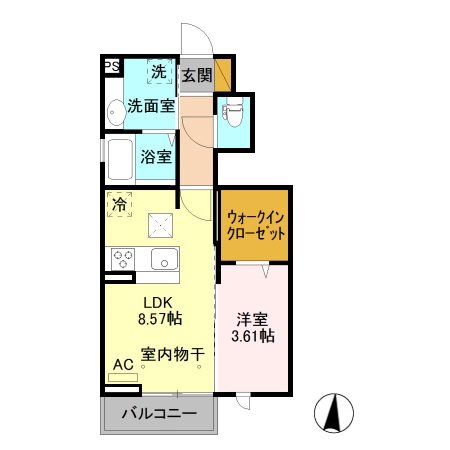 Will Do 江曽島の間取り