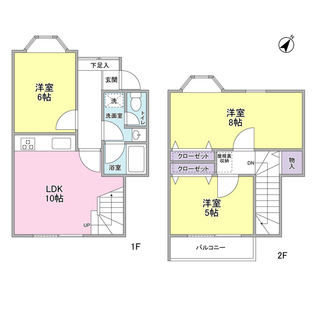 つゆきの森EASTの間取り