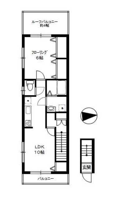 ドエル上池袋の間取り