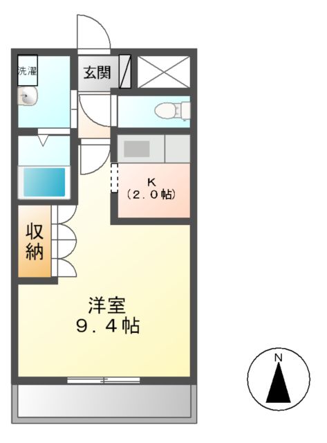 DandelionⅡ (ダンデリオン)の間取り