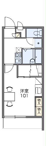 レオパレス明和の間取り