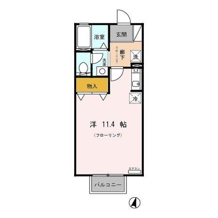 アムールUnionの間取り