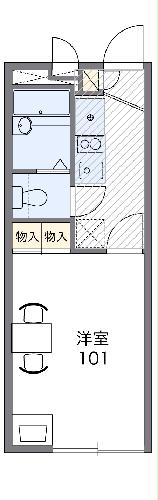 レオパレスNKの間取り