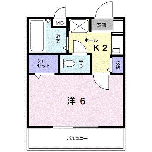 エクセルコートの間取り