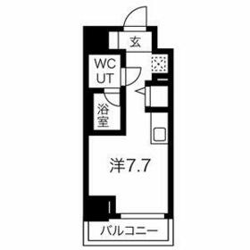 クラリッサ川崎グランデ・1002号室の間取り
