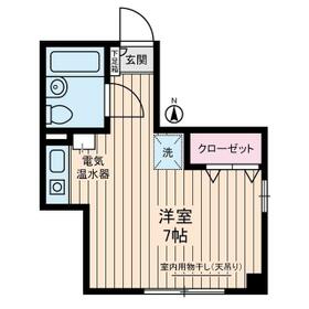 亀戸東口エトワールM・Kの間取り